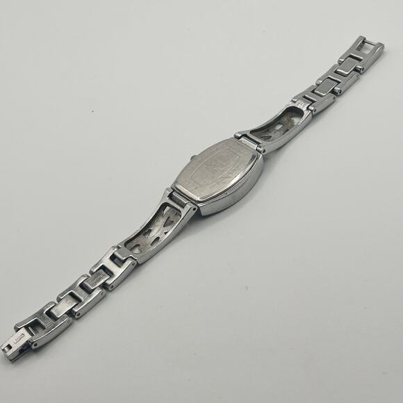 Armitron Silver Tone Pink Crystals Stainless Steel Women’s Watch New Battery - Picture 6 of 8